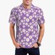 thumbnail image 1 of Balery Daisies Flowers Camisa Polo de Hombre con Estampado, de Manga Corta y Tejido Medio, Camisa Tipo Golf Polo-Small, 1 of 6