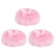 thumbnail image 1 of BRIGHTFUFU borlas para polvos de pelo largo, borlas de talco para bebés, borlas de felpa con diseño de lazo, borlas para polvos de felpa para mujeres, color rosa, 1 of 8