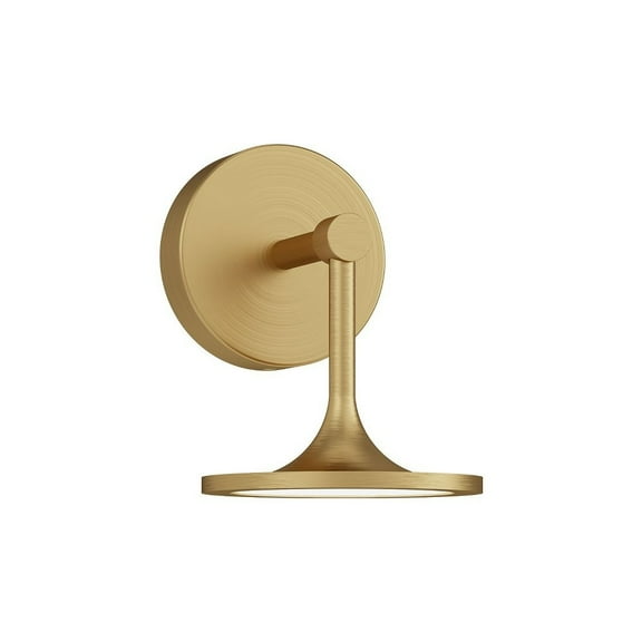 WV418006BG-Alora Lighting-Issa - 11W LED Bath Vanity-7.75 Inches Tall and 5.63 Inches Wide-Brushed Gold Finish