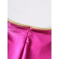 thumbnail image 5 of YiZYiF 70s Disco Costumes for Womens Metallic Shiny Jumpsuits Tiered Flare Sleeve Bell Bottoms Romper Hot Pink XXL, 5 of 7