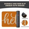thumbnail image 6 of Orange Hello Fall Doormat, Autumn Home Decor Low-Profile Switch Rug Door Mat Floor Mat for Indoor Outdoor 17x29 Inch, 6 of 6