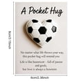 thumbnail image 6 of Dserhfy Golf Pocket Hug with Card Heart-Shaped Softball Golf Ball Pocket Hug Token Encouragement Keepsake Gift for Softball Lovers Golfers Sports Enthusiasts, 6 of 8
