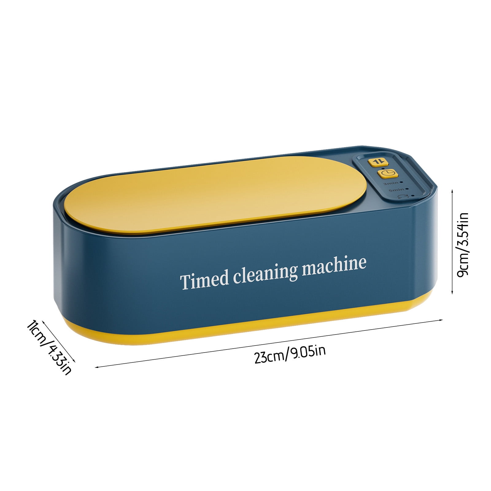 TaTaai 3Pcs Jewelry Cleaner, 3-Speed Cleaner Machine for Jewelry, Eyeglasses, Rings, Watch Strap, Dentures