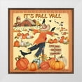 thumbnail image 1 of Phillips, Anita 26x26 White Modern Wood Framed Museum Art Print Titled - Its Fall Yall, 1 of 4