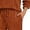 Beige, variant on Womens Lounge Set Cute 3/4 Sleeve Pajama Sets Casual Ribbed Knit Pullover Sweater and Wide Leg Pants 2 Piece Outfits Fall Sleepwear