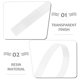 thumbnail image 3 of unbranded 50Ud De Termofusible Para Encuadernación Con Acabado Transparente Y Resistente, 3 of 8