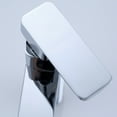 thumbnail image 2 of Grifo de baño moderno con acabado de níquel cepillado a prueba de óxido y anticorrosión, grifo de baño de un solo orificio que garantiza durabilidad y estilo para su área de baño, 2 of 5