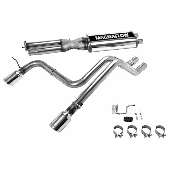 MagnaFlow MF Series Exhaust System Kit Fits select: 2003-2005 HUMMER H2, 2006 HUMMER H2 SUT