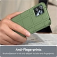 thumbnail image 5 of Slim Fit Phone Case for Motorola Moto G23, Case for Moto G13,Rugged Shield Case with Military Grade Shockproof,Drop-Tested and Camera Lens Protection Cover for Moto G23/G13, HD Green, 5 of 14