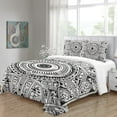 thumbnail image 4 of Home Bedclothes Bohemian Duvet Cover Quilt Cover Set Woman High Quality Bedspreads Bed Gift,King (90"x104"), 4 of 6