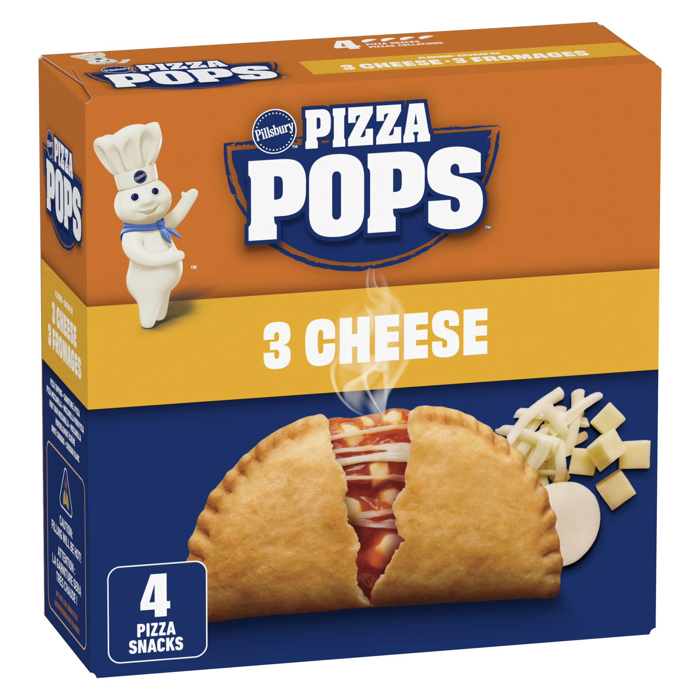 Pillsbury Pizza Pops 3 Cheese Flavour