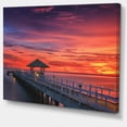 thumbnail image 2 of Long Pont en Bois et Ciel Coloré, 2 of 3