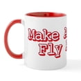 thumbnail image 2 of CafePress - Make America Fly Again - 11 oz Ceramic Mug - Novelty Coffee Tea Cup, 2 of 6