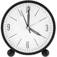 thumbnail image 1 of CNKOO Silent Alarm Clocks Bedside Non Ticking Battery Powered with Night Light Table Clocks Simply Function Travel Desk Alarm Clock for Bedroom Office (Green), 1 of 8