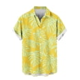 thumbnail image 6 of Purcolt Hawaiian Shirt for Men Summer Casual Short Sleeves Tropical Printed Button Down Shirts Comfortable Quick Dry Beach Shirts, 6 of 7