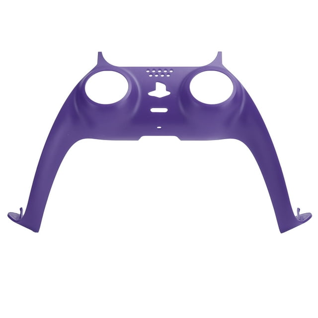 Mando del controlador de juego, tira decorativa, agarre del mando, cubierta de carcasa DIY de repuesto para PS5, color morado