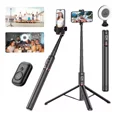 thumbnail image 1 of Selfie Stick Tripie 1.83m Bluetooth Control Teléfono Móvil, 1 of 8