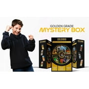 PalPacks Golden Pokemon Trading Card Mystery Box | Graded 8+ Card | Sealed Booster Pack | 25+ Cards