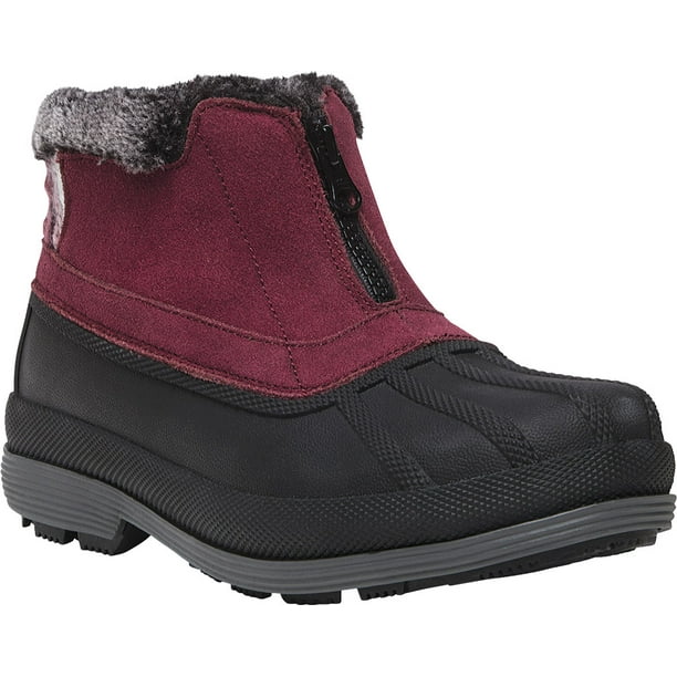 propet ankle zip duck boot