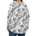 thumbnail image 4 of Fantaslook Womens Plus Size Tops Fall Long Sleeve Shirts Crew Neck Casual Loose Tunic Blouses, 4 of 6