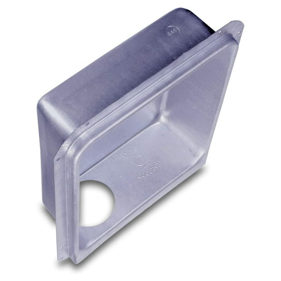 Dryer Vent Kit for 2x6 Walls - Model 4D Downward Venting - New Construction & Retrofit