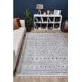 thumbnail image 2 of Laziska Grey Medallion Polyester Area Rugs for Living Room Washable Rugs Boho Moroccan Area Rug Soft Geometric Bohemian Carpet Distressed Indoor Rug for Bedroom Dining Room Office Nonslip Rug, 2 of 9
