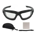 thumbnail image 1 of Anti Fog Goggles, Anti Fog Glasses Comfortable Eye Protection Dual Layer Lens With Strap For Mountaineering Amber,Black,Transparent, 1 of 8