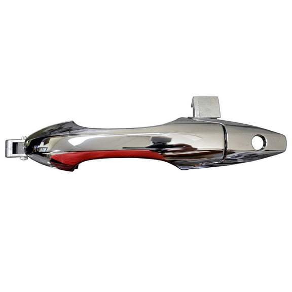 PT Auto Warehouse AC-3702M-FL - Exterior Outer Outside Door Handle, Chrome Finish - Driver Side Front Fits select: 2007-2013 ACURA MDX
