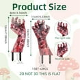 thumbnail image 7 of 2 Pack Scary Hands Lawn Stakes Halloween Decor Outdoor Garden Decor Zombie Graveyard Decor Perfect for House Party, Halloween Party, Garden Party, Outdoor Party (2D Flat), 7 of 7