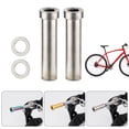 thumbnail image 2 of 2Pcs Metal Alloy Bike C Clamp Fixed Nut Replacement Road Bike C Brake Pivots Nut with Washer for Road Bike, 2 of 8