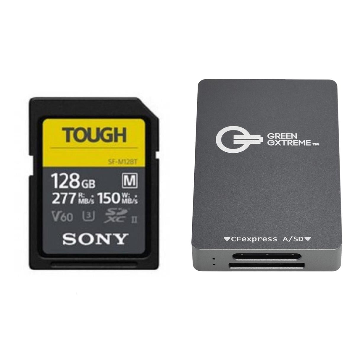 Sony, 128GB UHS-II Tough G-Series SD Card, Model SF-G128