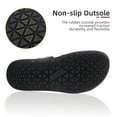 thumbnail image 5 of OutPro Womens Hiking Sandals Summer Fashion Athletic Beach Footbed Shoes Outdoor Flat Sandals Black Grey, 5 of 9