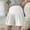White, variant on Pregnancy Pants Over The Belly Stretchy Wide Leg Sweatpants Loose Maternity Trousers Breathable Summer Shorts for Women S-XL