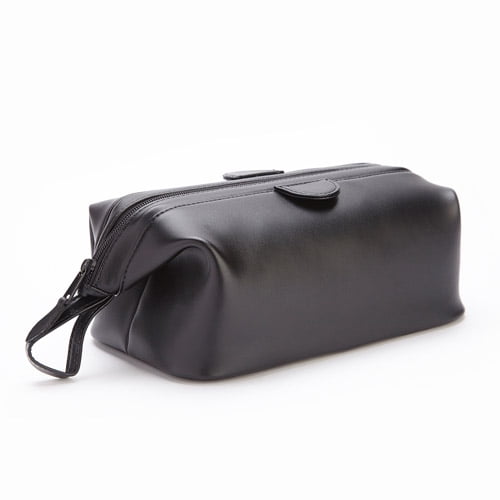 genuine leather toiletry bag