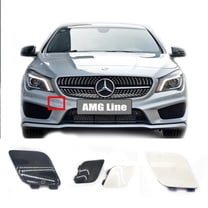 Trimla Front Tow Cover Fit 12-15 Mercedes-Benz CLA Coupe W117 AMG Line for CLA180 CLA200 CLA220 CLA250 CLA45 2012 2013 2014 2015 bumper Hook Eye Cap A1178851222