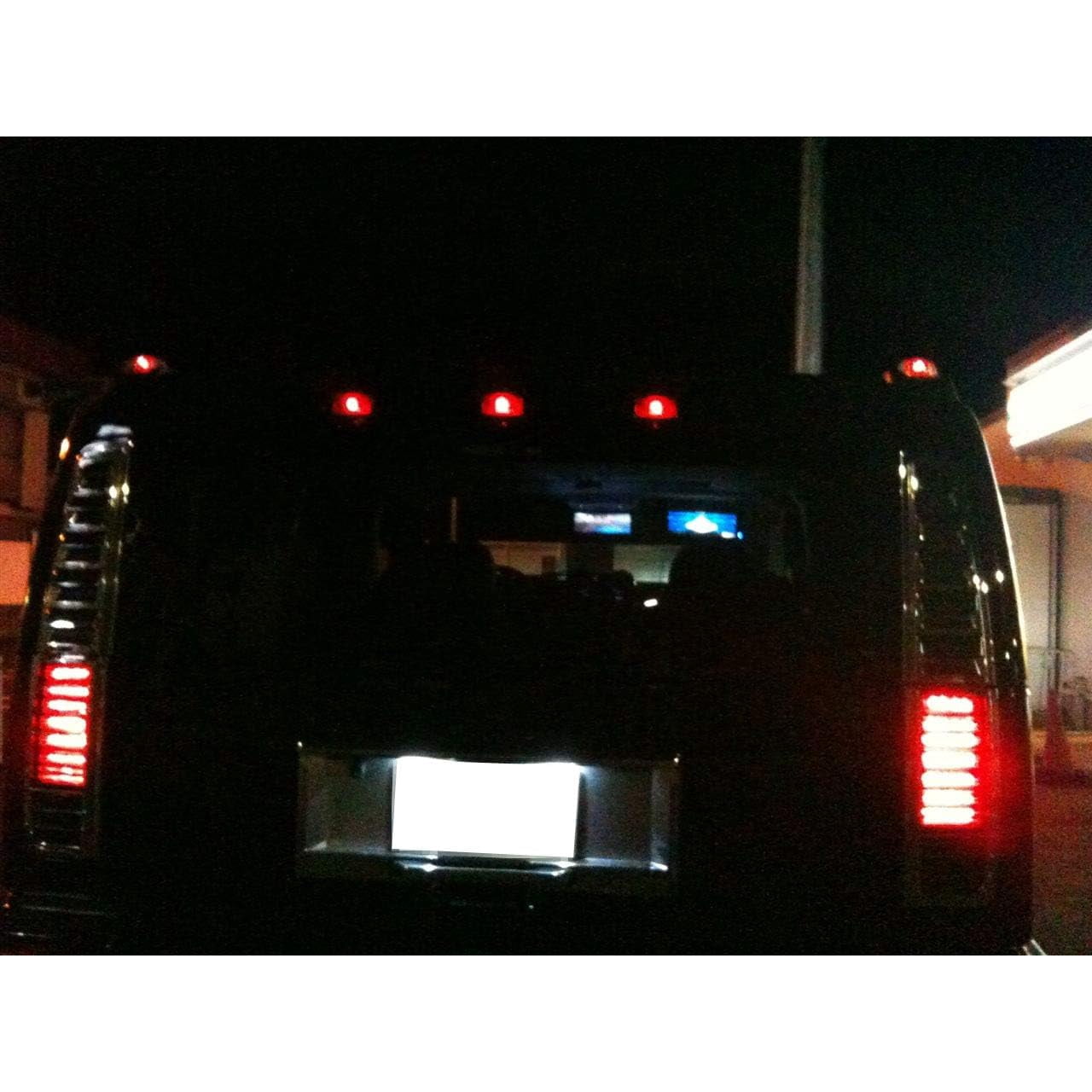 OEM-Fit 3W 21-SMD Full LED License Plate Light Kit For 2003-2007 Hummer H2 Rear Lift Gate Lamp (Not For Spaire Tire Lamp)