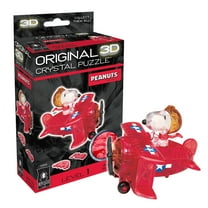 Snoopy Flying Ace Original 3D Crystal Puzzle from BePuzzled, Ages 12 and Up