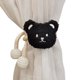 thumbnail image 3 of 1 pieza de alzapaños para cortina con diseño de oso, con dibujos animados de oso de peluche bordado, hebillas para cortina de ventana de habitación de niños, decoración del hogar, 3 of 5