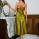 thumbnail image 5 of Camisón corto de seda helada para mujer, lencería, ropa interior, bata, vestido de dormir, 5 of 8