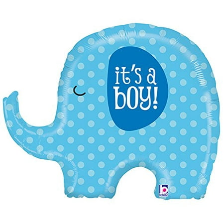 It S A Boy Blue Elephant Baby Shower Party 32 Foil Balloon It S A Boy Blue Elephant Baby Shower Party 32 Foil Balloon