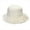 Beige, variant on Sun Hats for Women Summer Casual Wide Brim Cotton Bucket Hat Beach Vacation Travel Accessories