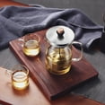 WNGPNG Filtered Glass Teapot Chinese Kung Fu Tea Set for High