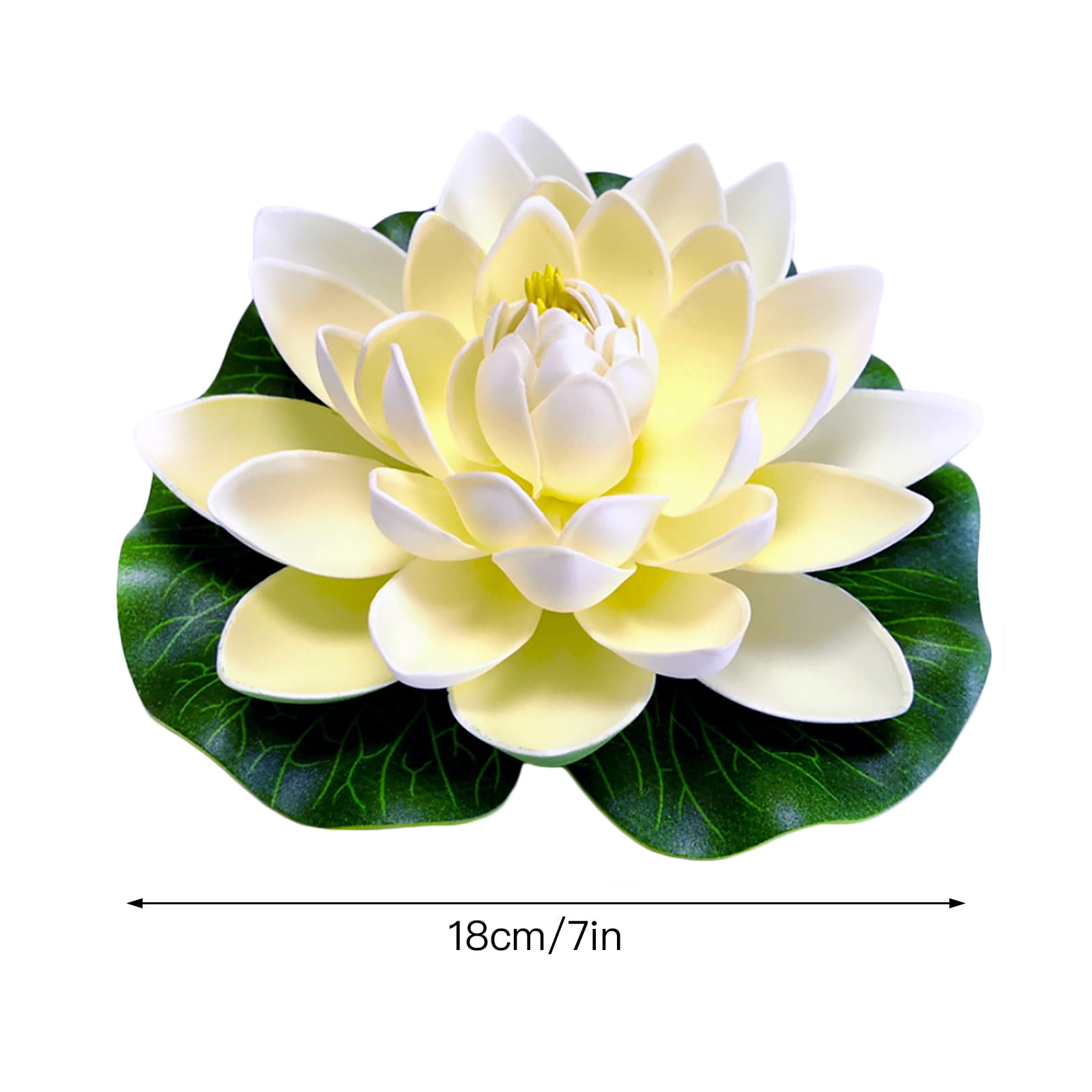 Artificial Flower Succulents Ornament Lotus Centerpiece  Lotus with 6 Heads 
