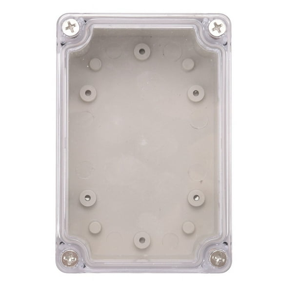 Clear Cover Plastic Electronic Project Junction Box 100 x 68 50mm