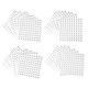 thumbnail image 1 of 4000PC Etiqueta de Tamaño de Ropa Etiqueta Redonda Código de Tamaño Palabra Negra Blanco Parte Inferior para Ropa Zapatos Sombreros (XS / S / M / L Cada 1000PC), 1 of 5