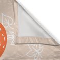 thumbnail image 3 of Kids Curtains 2 Panels Set, Fox with Skirt and Polka Dotted Socks Holding a Flower on a Pastel Toned Background, Window Drapes for Living Room Bedroom, 55W X 39L Inches, Multicolor, by Ambesonne, 3 of 3