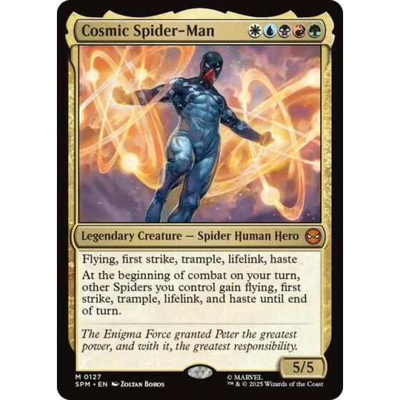 Magic the Gathering - Marvel's Spider-Man - Cosmic Spider-Man Near Mint