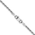thumbnail image 4 of 14k White Gold 1.85mm D/C Quadruple Rope Chain (Weight: 4.49 Grams, Length: 20 Inches), 4 of 5