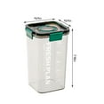 thumbnail image 3 of Airtight Cereal Storage Container: Clear, Space-Saving Design, Ideal for Pantry Organization, Perfect for Home Kitchens & Dorm Rooms, 3 of 8