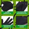 thumbnail image 4 of Guantes congelados y cálidos, guantes de invierno cálidos con recubrimiento impermeable y función de pantalla táctil, muy adecuados para el trabajo al aire libre, 4 of 5